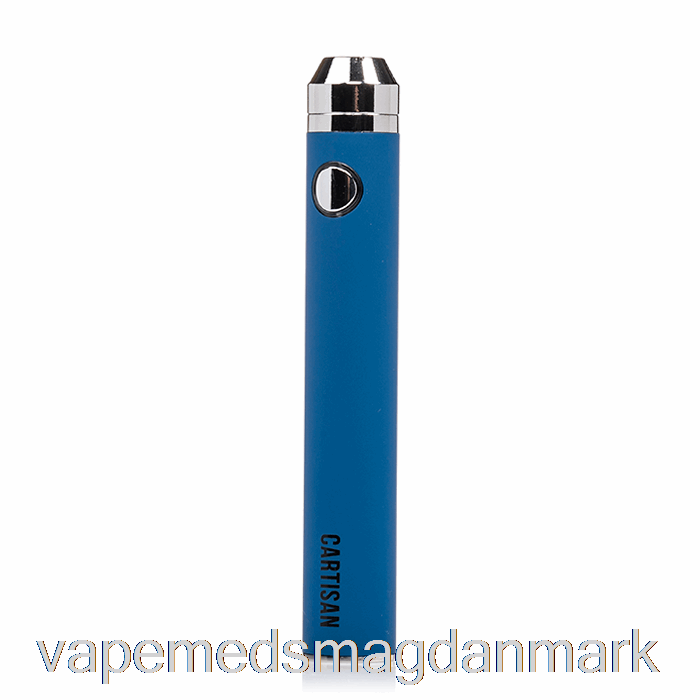 Engangs Vape Danmark Cartisan Knap Vv 1300 510 Batteri Blå